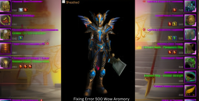 Error 500 WoW Armory